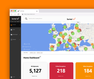SortedREACT Dashboard